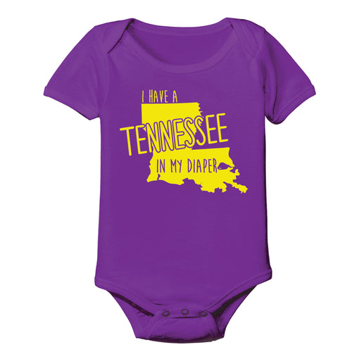 I HAVE A TENNESSEE IN MY DIAPER Baby One Piece