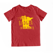 Load image into Gallery viewer, I HAVE A BADGER IN MY DIAPER Child Tee IN MY DIAPER