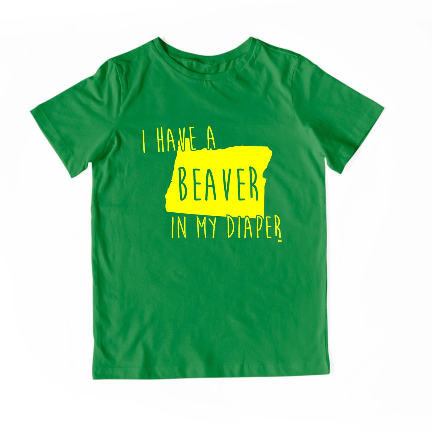 I HAVE A BEAVER IN MY DIAPER Child Tee IN MY DIAPER