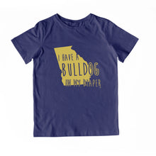 Load image into Gallery viewer, I HAVE A BULLDOG IN MY DIAPER Child Tee IN MY DIAPER