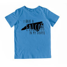 Load image into Gallery viewer, I HAVE A FALCON IN MY DIAPER Child Tee IN MY DIAPER
