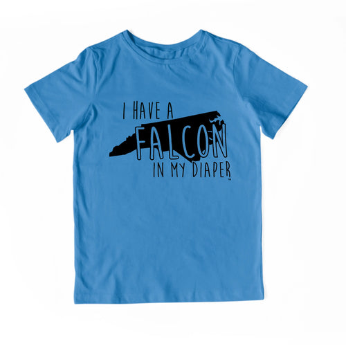 I HAVE A FALCON IN MY DIAPER Child Tee IN MY DIAPER