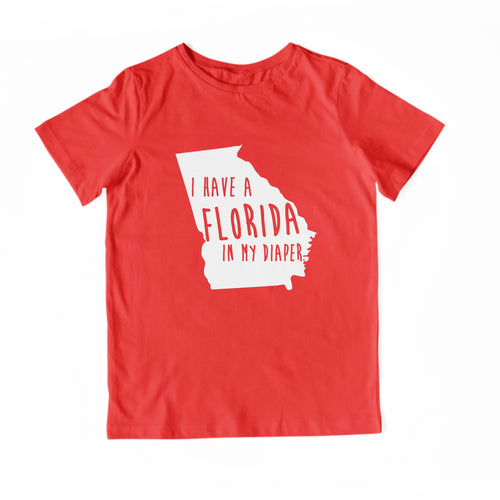 I HAVE A FLORIDA IN MY DIAPER Child Tee IN MY DIAPER
