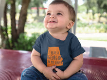 Load image into Gallery viewer, I HAVE A GEORGIA IN MY DIAPER Child Tee IN MY DIAPER