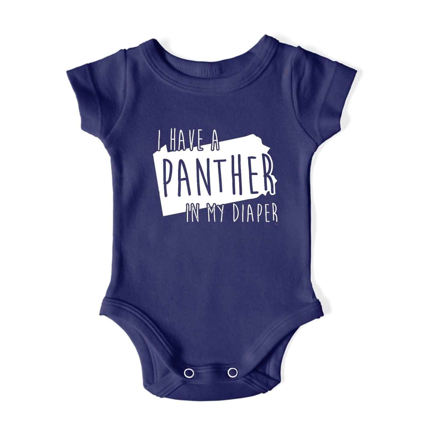 I HAVE A PANTHER IN MY DIAPER Baby One Piece IN MY DIAPER