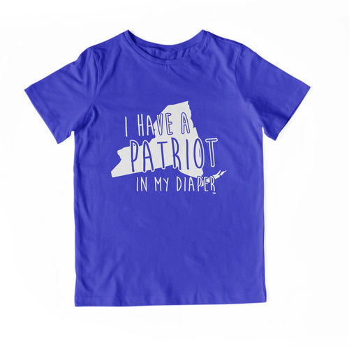 I HAVE A PATRIOT IN MY DIAPER Child Tee IN MY DIAPER