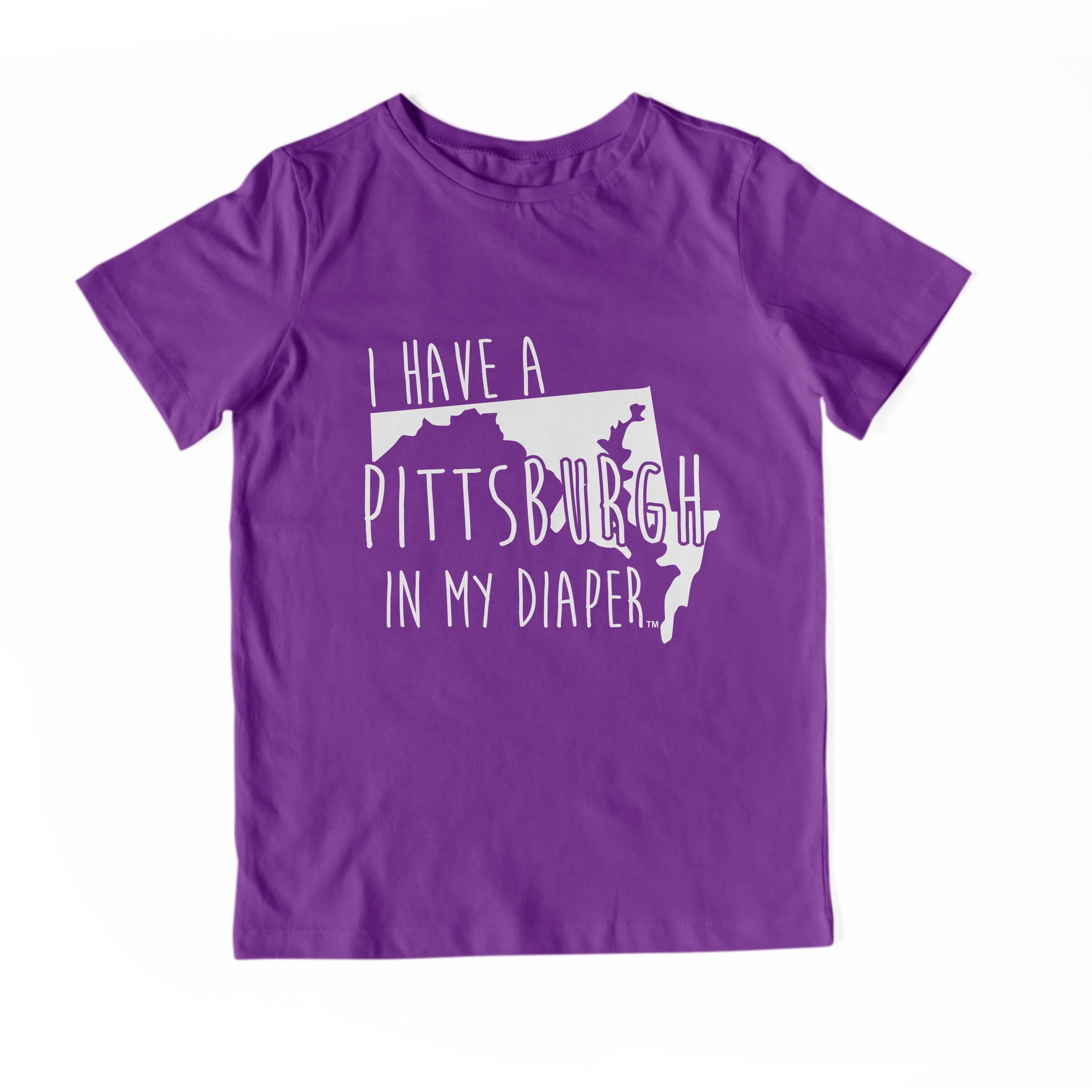 I HAVE A PITTSBURGH IN MY DIAPER Child Tee IN MY DIAPER