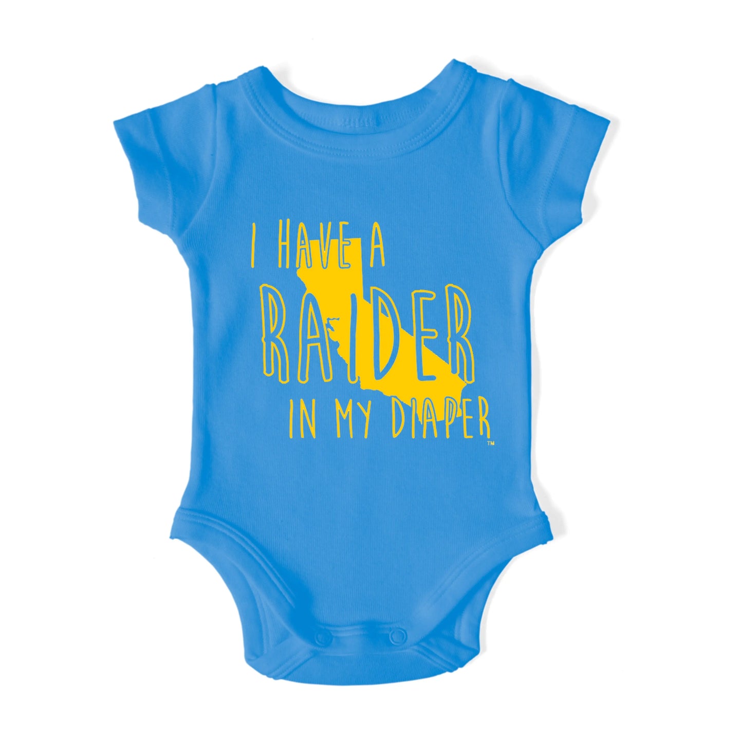 I HAVE A RAIDER IN MY DIAPER Baby One Piece IN MY DIAPER