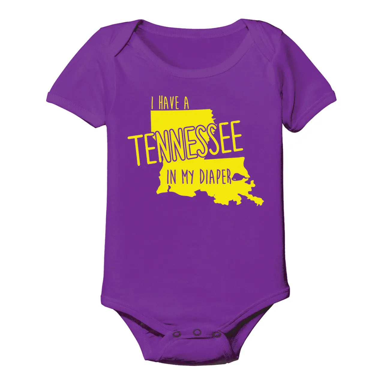 I HAVE A TENNESSEE IN MY DIAPER Baby One Piece IN MY DIAPER