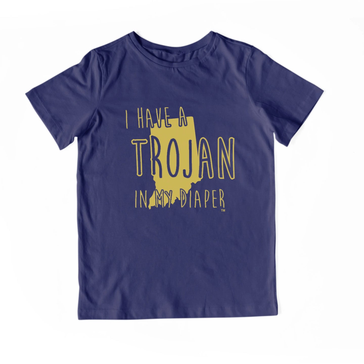 I HAVE A TROJAN IN MY DIAPER Child Tee IN MY DIAPER