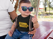 Load image into Gallery viewer, I HAVE A WISCONSIN IN MY DIAPER Child Tee IN MY DIAPER