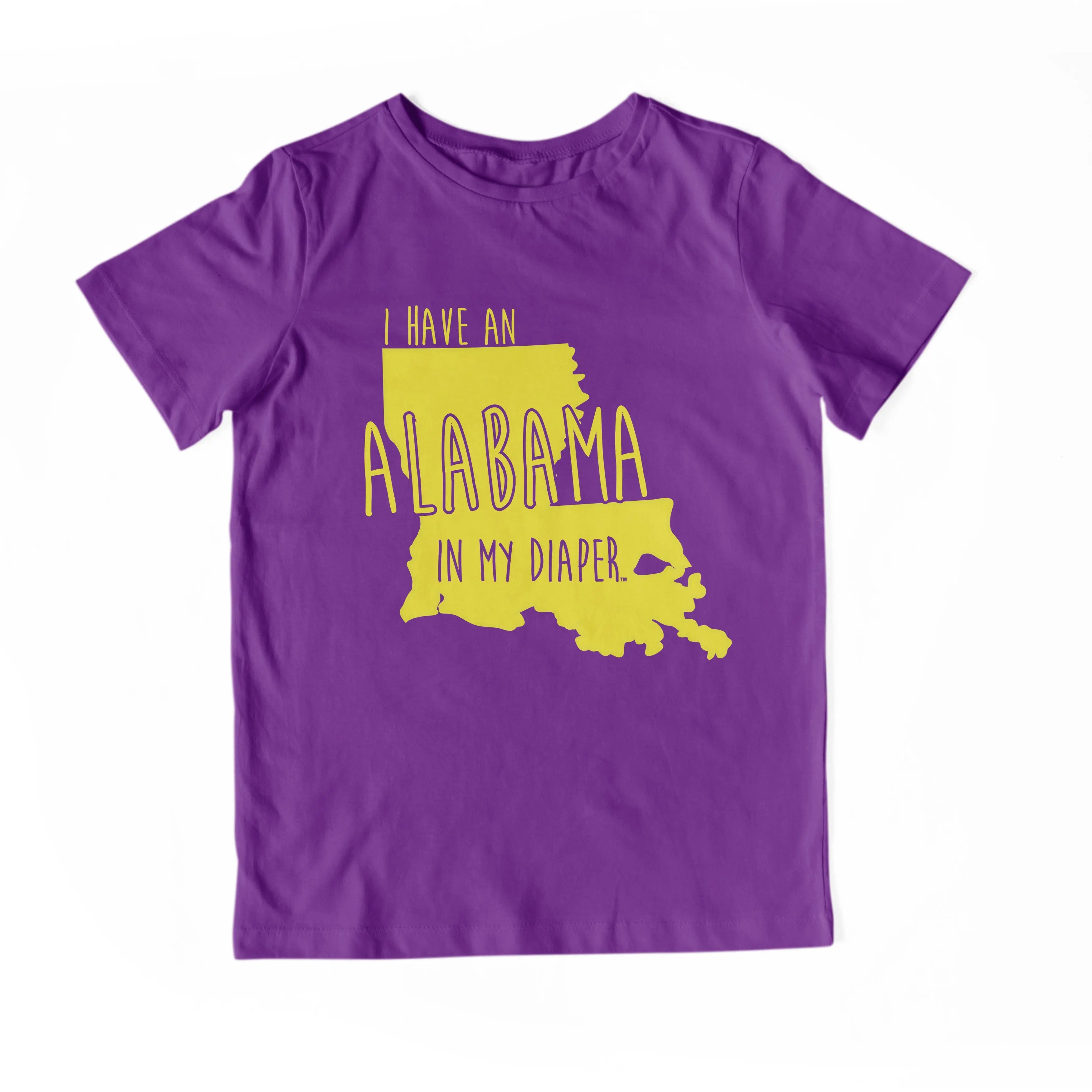 I HAVE AN ALABAMA IN MY DIAPER Child Tee IN MY DIAPER