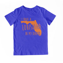 Load image into Gallery viewer, I HAVE A LOUISIANA IN MY DIAPER Child Tee
