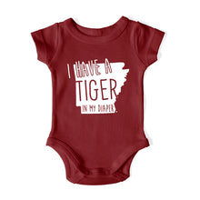 Load image into Gallery viewer, I HAVE A TIGER IN MY DIAPER Baby One Piece