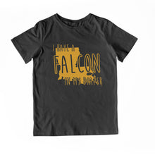 Load image into Gallery viewer, I HAVE A FALCON IN MY DIAPER Child Tee