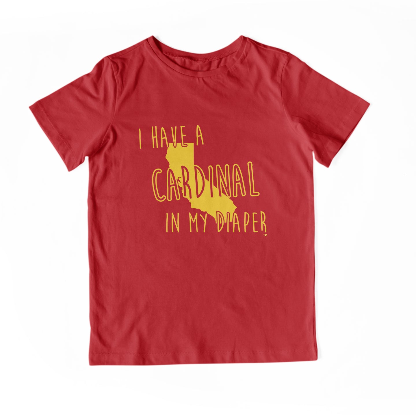 I HAVE A CARDINAL IN MY DIAPER Child Tee