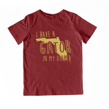 Load image into Gallery viewer, I HAVE A GATOR IN MY DIAPER Child Tee
